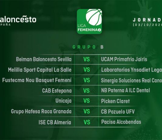 Calendario Liga Femenina 2
