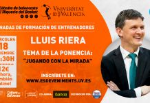 Valencia Basket: Lluís Riera en la nueva jornada de formación