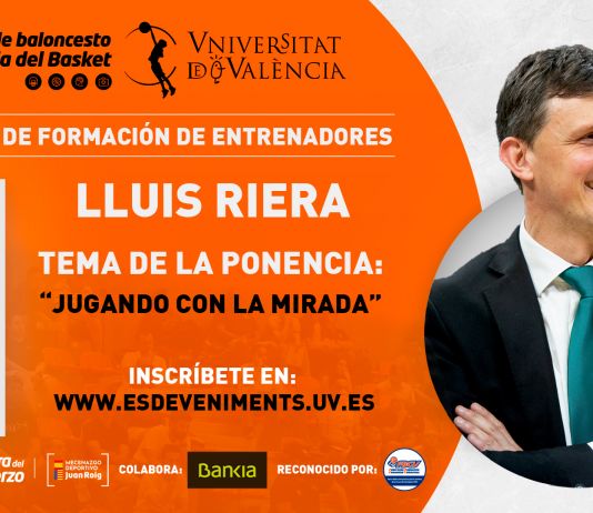 Valencia Basket: Lluís Riera en la nueva jornada de formación