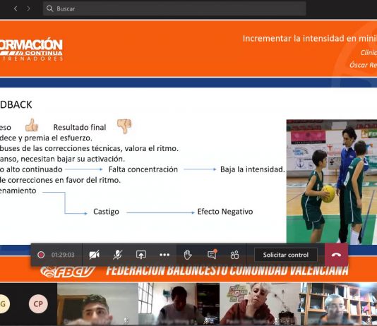 Clínic: Óscar Retortillo profundizó en la etapa Minibasket