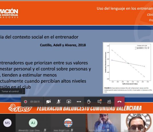 Fran Adell va reflexionar sobre la comunicació en el bàsquet
