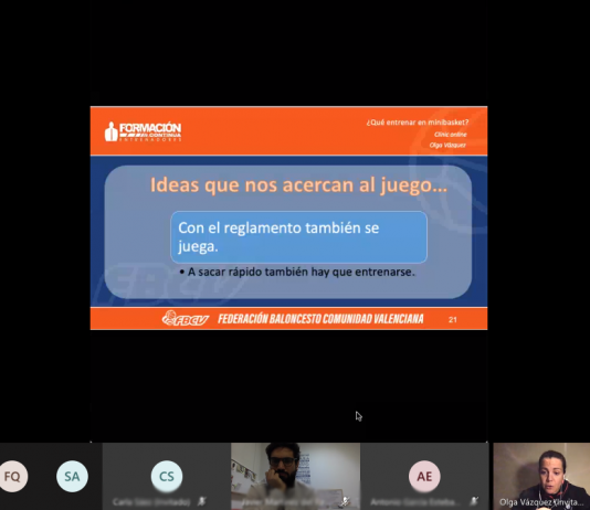 Més d'un centenar d'entrenadors van interactuar en el Clínic d'Olga Vázquez