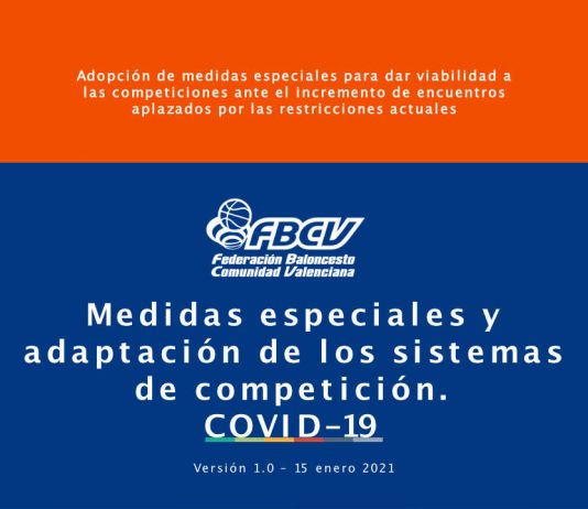 Medidas excepcionales con adaptación de los sistemas de competición