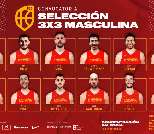 Convocatoria para preparar en Valencia el Europeo 3×3