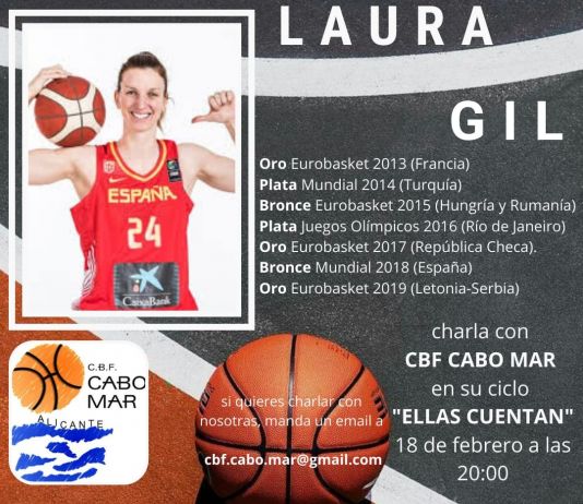 CBF Cabo Mar: “Ellas cuentan” con Laura Gil