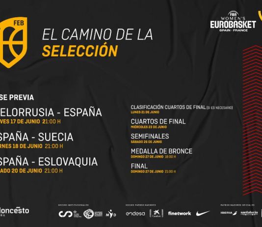 EBW Valencia 2021: España jugará sus partidos a las 21 h.