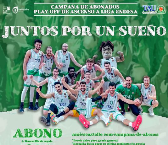 El TAU Castelló llança la campanya d'abonaments als playoffs