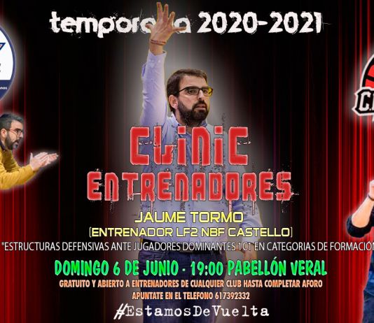 Clínic del CB Puerto Sagunto con Jaume Tormo