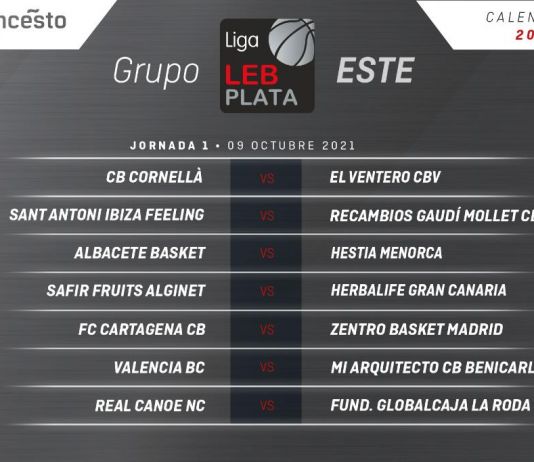 Calendario LEB Plata