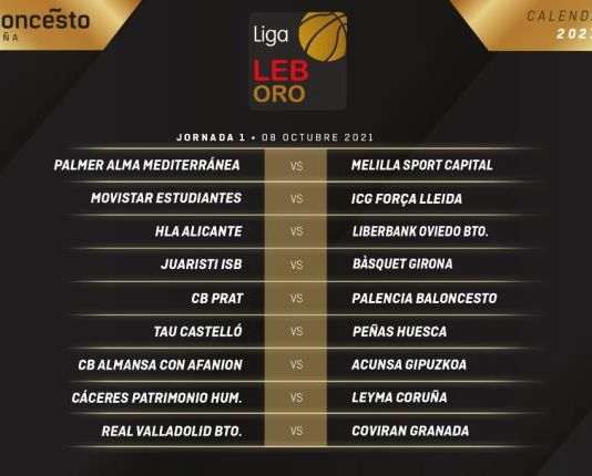 Calendario LEB Oro