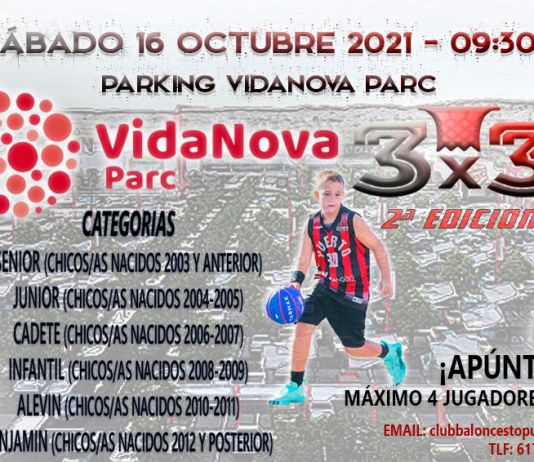 2ª edición del 3×3 Vidanova Parc