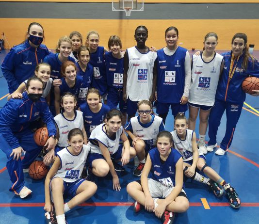 Entrenamiento de las Preselecciones Infantil y Alevín