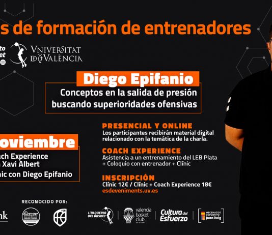 Valencia Basket: Jornada de formación con Diego Epifanio