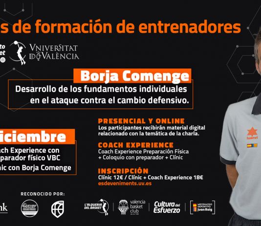 Jornada formativa de Valencia BC con Borja Comenge