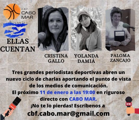 CBF Cabo Mar: Segundo ciclo de charlas “Ellas cuentan”