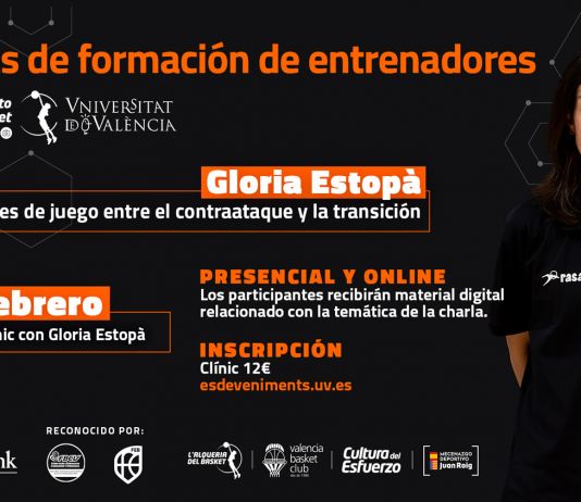 Valencia Basket: Jornada de formación con Gloria Estopà