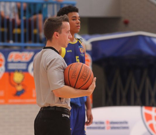 Árbitros FBCV en el Cto. de España Cadete