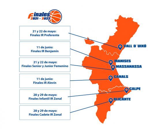 Las sedes donde se decidirán los campeones