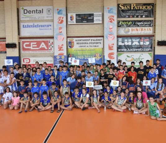 TAU Castelló, campeón del XX Torneo Minibasket de Alginet