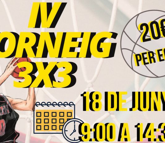 IV Torneig 3×3 en Canals