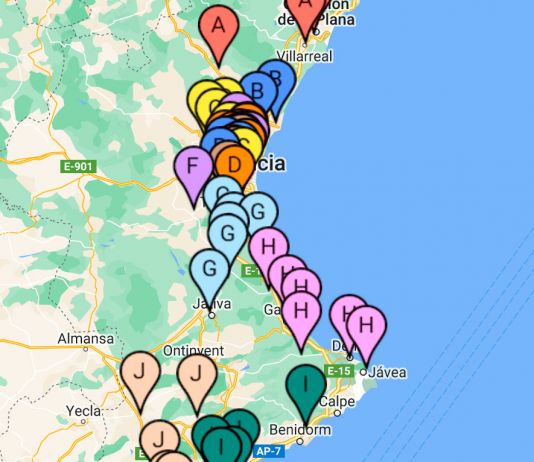 Distribución de grupos Infantil y Cadete