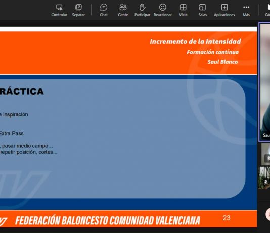 Saúl Blanco expuso cómo aumentar la intensidad del entrenamiento