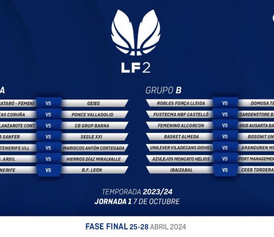 Calendario Liga Femenina-2