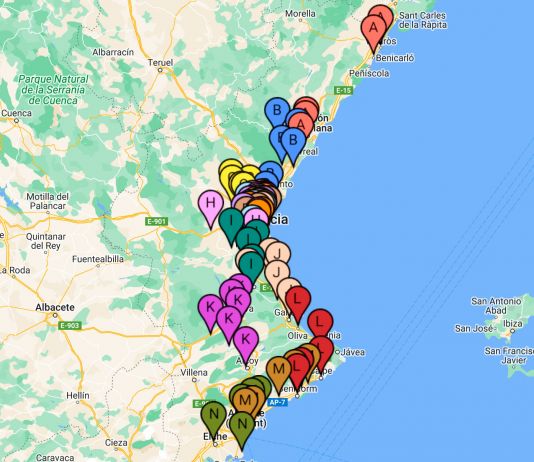 Benjamí: Distribució de grups