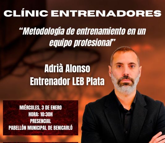 CB Benicarló: Clínic de entrenadores con Adrià Alonso