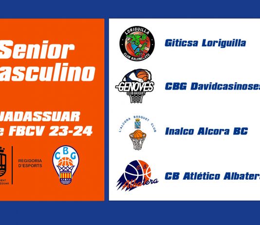 Copa FBCV: Es el turno de Senior Preferente