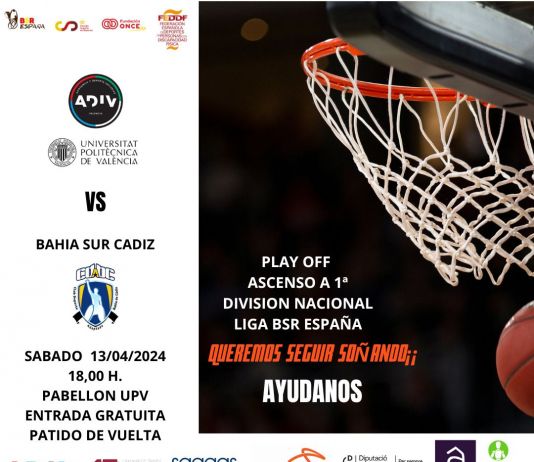 BSR: El equipo UPV IN ADIV busca entrar en la Final Four