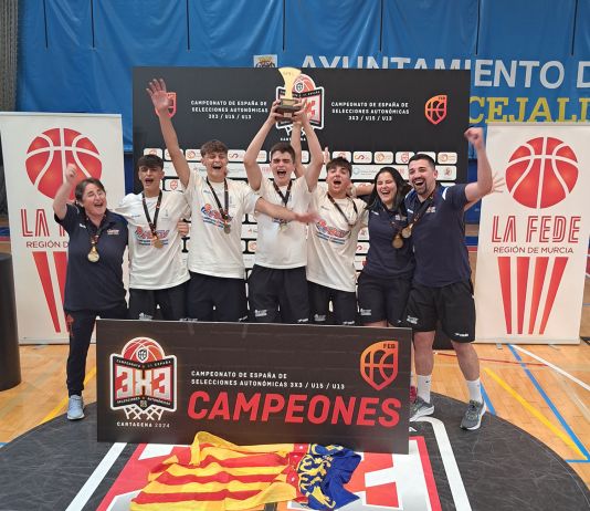 Campeones y Subcampeones de España U15 3×3