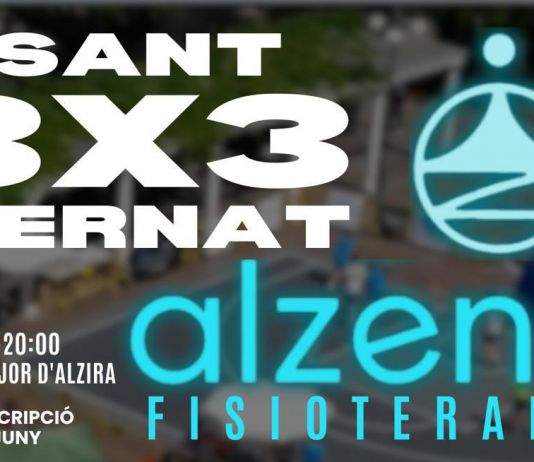 NB Alzira organiza el 3×3 Alzenit Fisioterapia