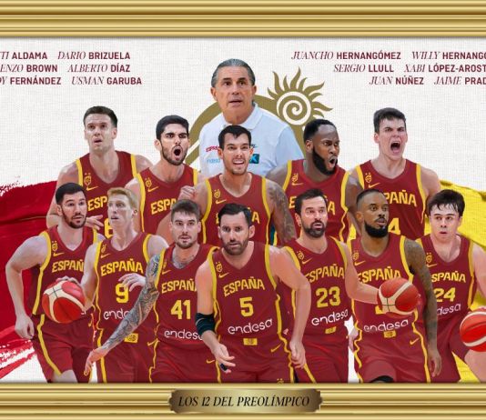 Los 12 jugadores del Preolímpico de Valencia