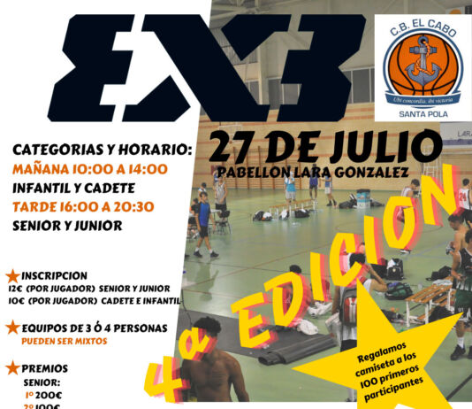 Torneo 3×3 Cabo de Santa Pola