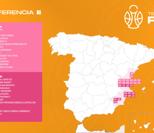 Calendario Tercera FEB