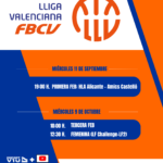 Cartel Lliga Valenciana Calpe