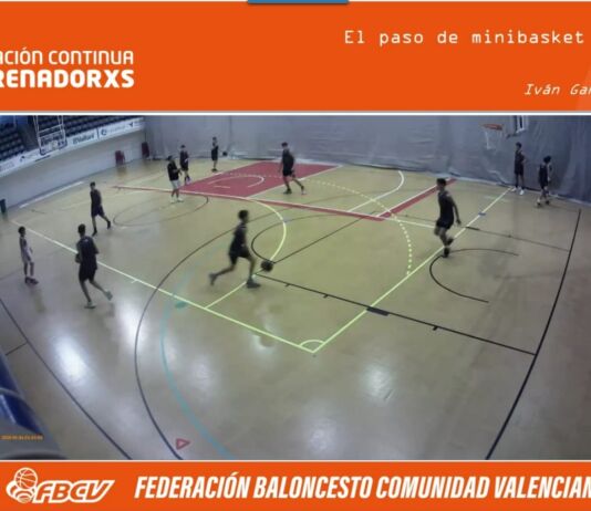 Iván García va abordar el pas de Minibasket a Infantil