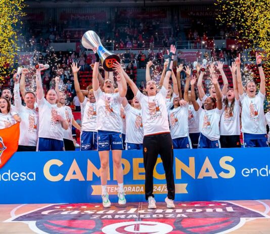 ¡Tercera lliga consecutiva per a Valencia Basket!
