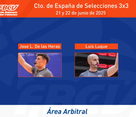 Jose L. De las Heras y Luis Luque actuarán en el Campeonato 3×3
