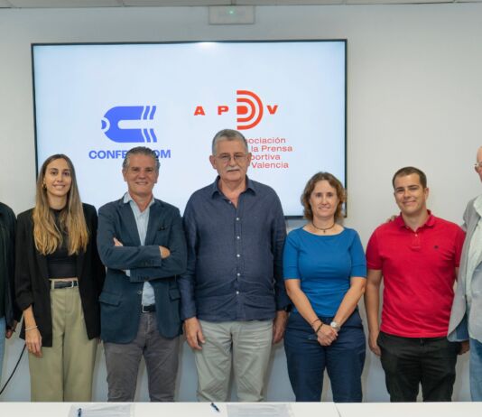 La APDV y Confedecom unen fuerzas en beneficio del deporte valenciano