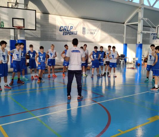 La Preselección Alevín disfruta en Calpe de su primera concentración