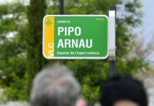 Valencia dedica una calle a Pipo Arnau