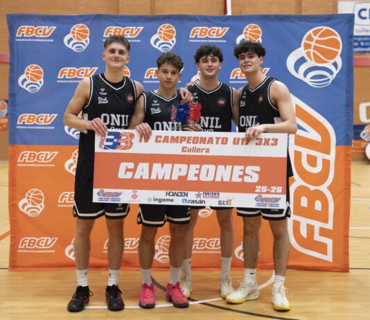 Onil 3×3 y Valencia Basket se llevan el IV Campeonato U17 3×3 FBCV