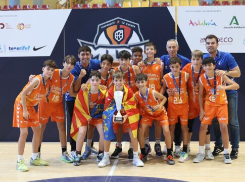 Valencia Basket es subcampeón de España Alevín Masculino