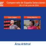 Luis Luque y Ainoa Martín actuarán en el Cto. de Selecciones 3×3