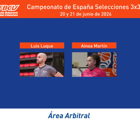 Luis Luque y Ainoa Martín actuarán en el Cto. de Selecciones 3×3