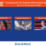 Árbitros FBCV en el Cto. de España Mini de Clubes