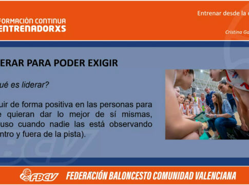 Cristina García dio las claves del liderazgo en el último clínic