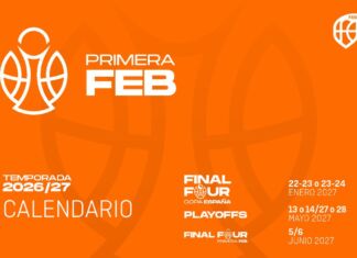 Calendario Primera FEB